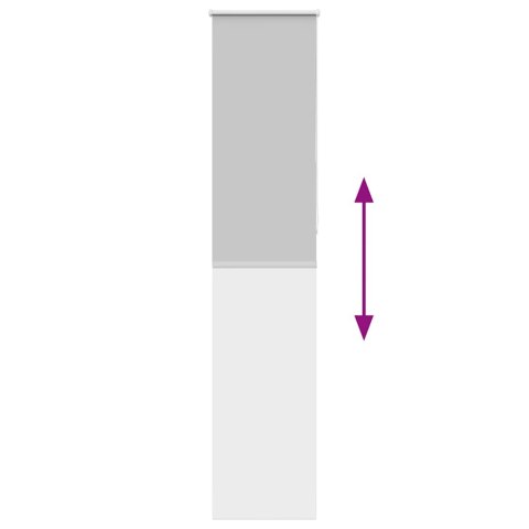 ROLETA ZACIEMNIAJĄCA 50X230CM SZEROKOŚĆ TKANINY 45,7CM