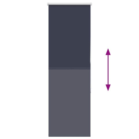 ROLETA ZACIEMNIAJĄCA 60X175CM SZEROKOŚĆ TKANINY 55,7CM