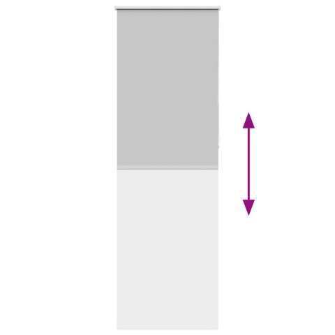 ROLETA ZACIEMNIAJĄCA 70X230CM SZEROKOŚĆ TKANINY 65,7CM