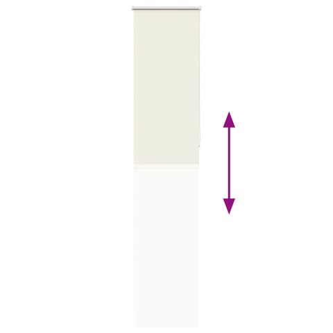 ROLETA ZACIEMNIAJĄCA OFF WTE 50X230CM SZEROKOŚĆ TKANINY