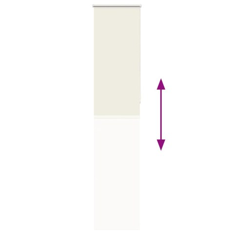 ROLETA ZACIEMNIAJĄCA OFF WTE 60X210CM SZEROKOŚĆ TKANINY