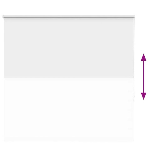 ROLETA ZACIEMNIAJĄCA BIAŁA 150X150CM SZEROKOŚĆ TKANINY 146,6CM
