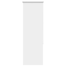 ROLETA ZACIEMNIAJĄCA BIAŁA 60X130CM SZEROKOŚĆ TKANINY 55,7CM