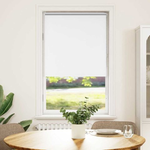 ROLETA ZACIEMNIAJĄCA BIAŁA 65X130CM SZEROKOŚĆ TKANINY 60,7CM