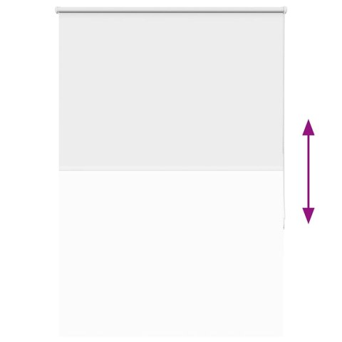 ROLETA ZACIEMNIAJĄCA BIAŁA 95X150CM SZEROKOŚĆ TKANINY 90,7CM