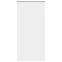 ROLETA ZACIEMNIAJĄCA BIAŁA 110X230CM SZEROKOŚĆ TKANINY 105,7CM
