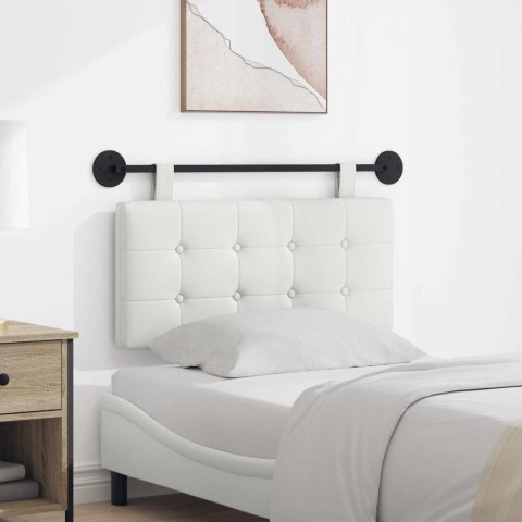 WISZĄCA GŁOWA BIAŁY 100X55X5CM SKÓRA EKOLOGICZNA