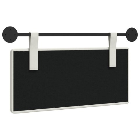 WISZĄCA GŁOWA BIAŁY 100X55X5CM SKÓRA EKOLOGICZNA