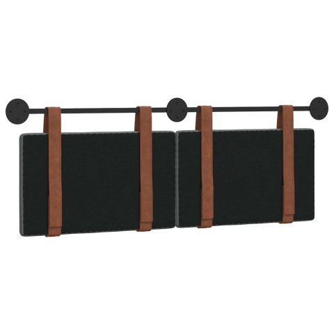 WISZĄCA GŁOWA CIEMNOSZARY 120X40CM