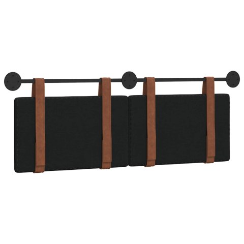 WISZĄCA GŁOWA GŁADKI CZARNY 140X40CM