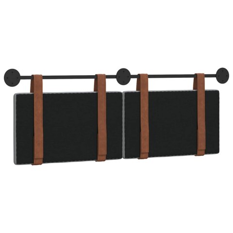 WISZĄCA GŁOWA JASNOSZARY 140X40CM