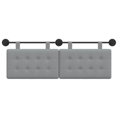 WISZĄCA GŁOWA MONTOWANE NA ŚCIANIE JASNOSZARY 150X55X5CM