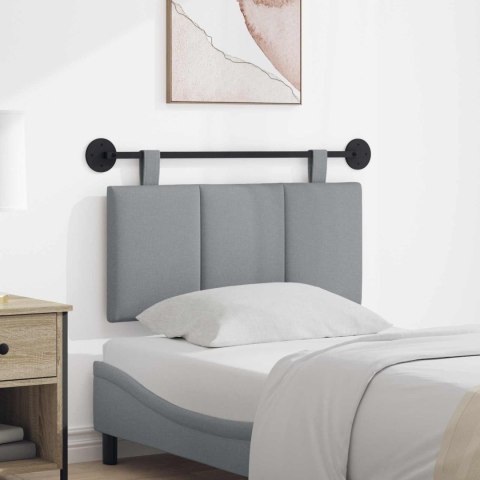 VidaXL Wisząca Głowa Paski Jasnoszary 100 x 55 x 5 cm tkanina