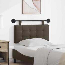 WISZĄCA GŁOWA SZARY 100X55X5CM SKÓRA EKOLOGICZNA