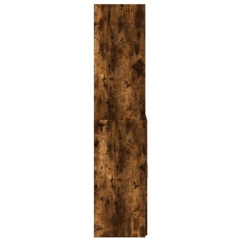 WYSOKA SZAFKA PRZYDYMIONY DĄB 70X42,5X185CM