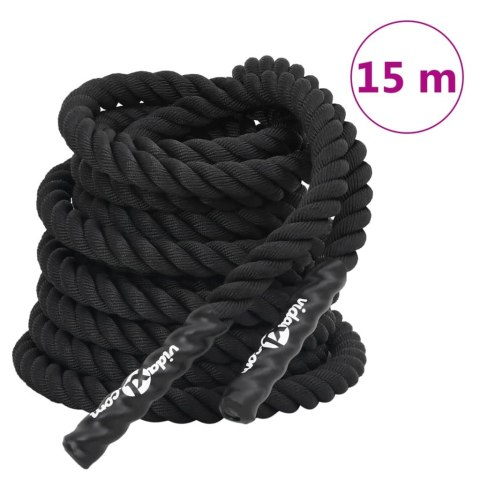 LINA BOJOWA CZARNA 15M 11KG POLIESTER