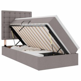 VidaXL Łóżko z miejscem na przechowywanie i materacem 90 x 200 cm