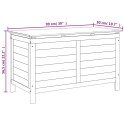 VidaXL Ogrodowa skrzynia na poduszki, 99x50x56,5 cm, drewno jodłowe