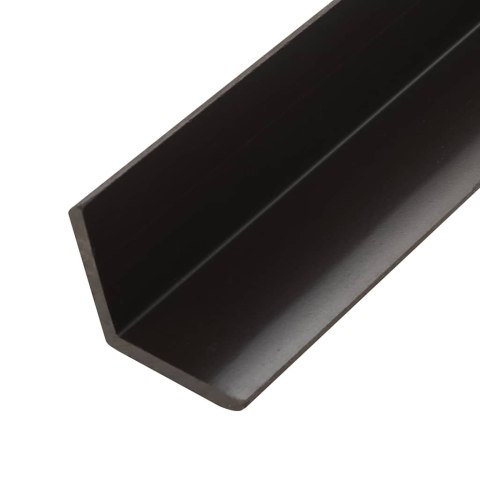 VidaXL Tarasowe listwy kątowe, 5 szt., WPC, 170 cm, ciemnobrązowe