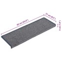 NAKŁADKI NA SCHODY 15 SZT. 65X21X4CM FIOLETOWO-NIEBIESKIE