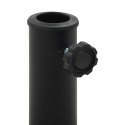 PODSTAWA POD PARASOL OGRODOWY OKRĄGŁA ŻYWICA 19 KG CZARNA