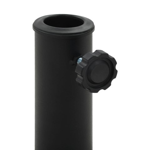 PODSTAWA POD PARASOL OGRODOWY OKRĄGŁA ŻYWICA 19 KG CZARNA