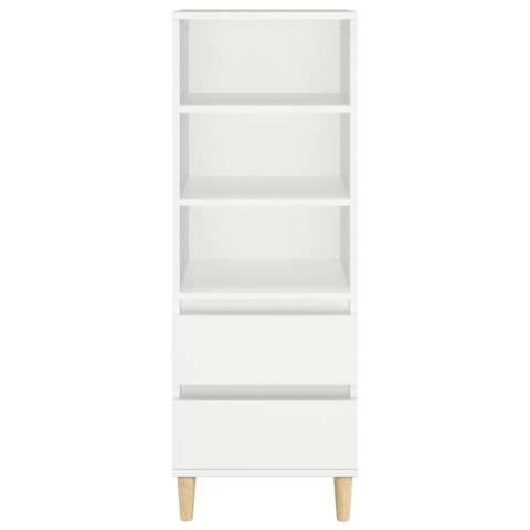 WYSOKA SZAFKA BIAŁA 40X36X110CM,