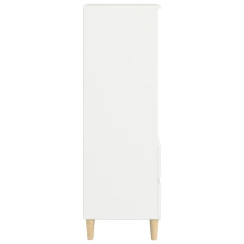 WYSOKA SZAFKA BIAŁA 40X36X110CM,