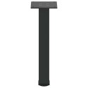 NOGI DO STOLIKA KAWOWEGO 4 SZT. CZARNE 42-44CM STALOWE