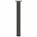 NOGI DO STOŁU KONSOLOWEGO 4 SZT. ANTRACYT 72-74CM STAL