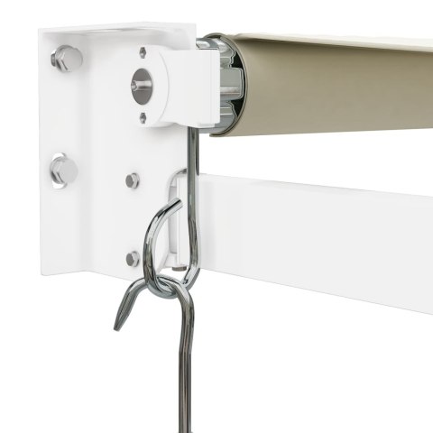 ZWIJANA MARKIZA KREMOWA 4,5X3M TKANINA I ALUMINIUM