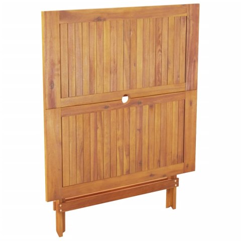 5-CZĘŚCIOWY ZESTAW MEBLI OGRODOWYCH SZARY RATTAN PE I DREWNO