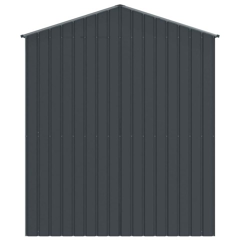 VidaXL Klatka dla ptaków z przechowywaniem Antracyt 418 x 210 x 247 cm