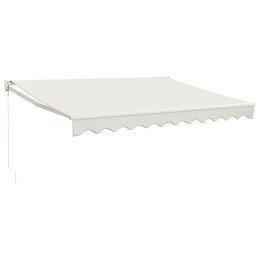 ZWIJANA MARKIZA KREMOWA 3,5X2,5M TKANINA I ALUMINIUM