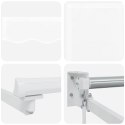 MARKIZA ZWIJANA BIAŁY 350X250CM POLIESTER I ALUMINIUM