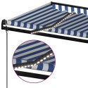 AUTOMATYCZNIE ZWIJANA MARKIZA LED I CZUJNIK WIATRU 600X350CM