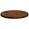 BLAT STOŁU CIEMNY BRĄZ Ø 80X4CM DĄB LITE