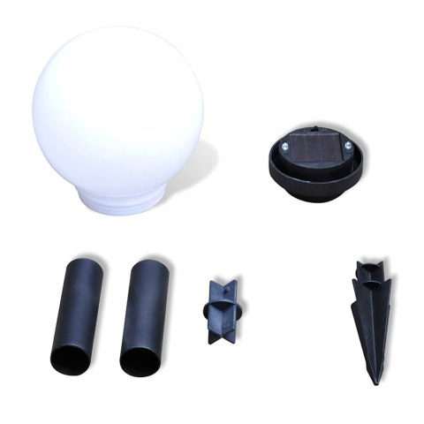 LAMPY DO OŚWIETLENIA ŚCIEŻKI 4 SZT LED 15CM ZE SZPIKULCAMI