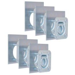 PIERŚCIENIE MOCUJĄCE ŁADUNEK 6 SZT STAL OCYNKOWANA 2000KG