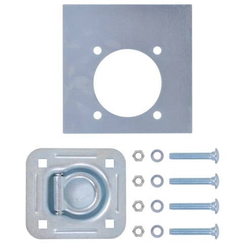 PIERŚCIENIE MOCUJĄCE ŁADUNEK 6 SZT STAL OCYNKOWANA 2000KG