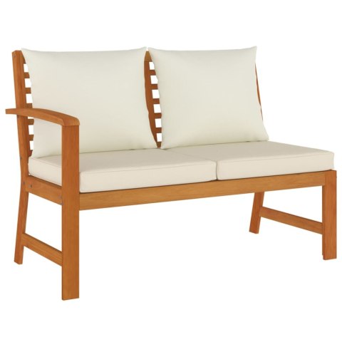 5-CZ ZESTAW MEBLI OGRODOWYCH Z PODUSZKAMI LITE DREWNO AKACJOWE