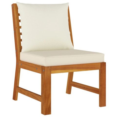 7-CZ ZESTAW MEBLI OGRODOWYCH Z PODUSZKAMI LITE DREWNO AKACJOWE