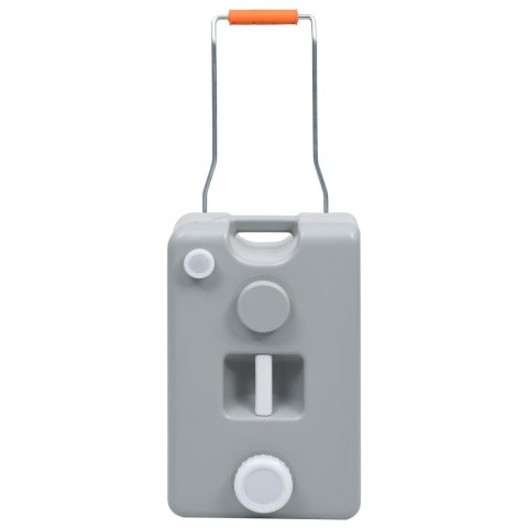 TURYSTYCZNY POJEMNIK NA WODĘ NA KÓŁKACH 25 L SZARY