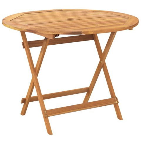 5-CZ. ZESTAW MEBLI OGRODOWYCH ANTRACYTOWA TKANINA I DREWNO