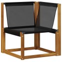 ZESTAW SOF NA ZEWNĄTRZ Z PODUSZKĄ 5 EL. NATURALNY I JASNY SZARY