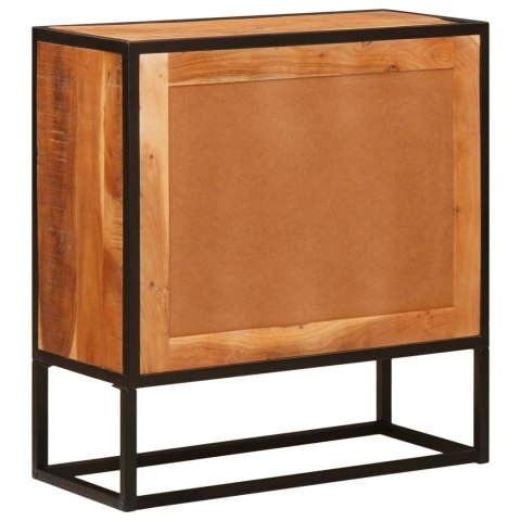 BUFET BETA NATURALNY 70X30X75CM LITE DREWNO AKACJI