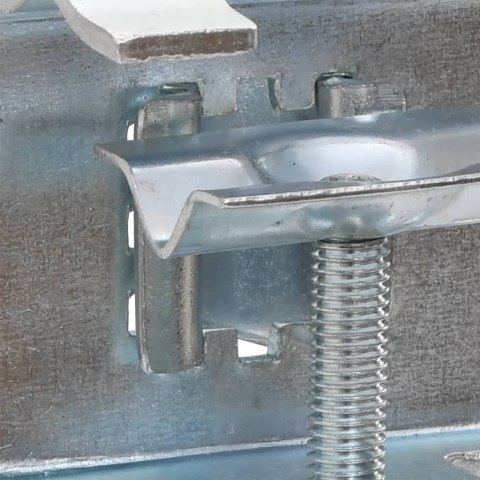 ZACISKI DO PARASOLA NA BALKON 2 SZT 32MM STAL GALWANIZOWANA