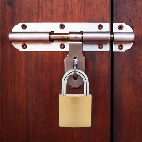 ZAMEK U Z KLUCZAMI 12 EL. MOSIĄDZ ŻELAZO