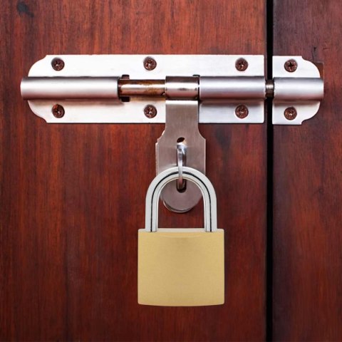 ZAMEK U Z KLUCZAMI 12 EL. MOSIĄDZ ŻELAZO