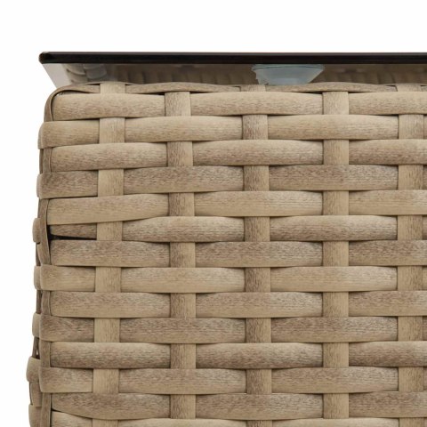 ZESTAW SOF NA OGRÓD Z PODUSZKĄ 2 EL. POLIRATTAN